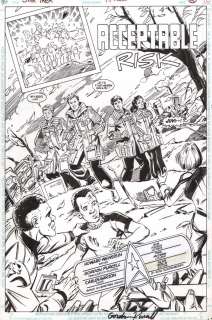 Star Trek #44 Original Gordon Purcell Splash / Title Page