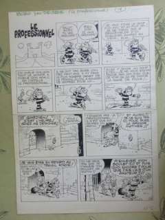 Deliège, Paul - Planche Originale -  Bobo - Le Professionnel - (1987) | Catawiki