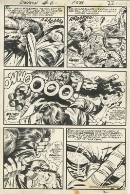 Jack Kirby, Mike Royer | Demon Issue 6 Page 19 | Albert Moy