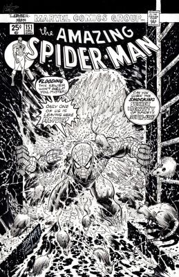 Dexter Wee | Amazing Spider-Man #151 Issue 151 Page Cover | Next Comic Art