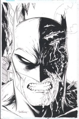 Tyler Kirkham | Batman #1 Cover Art - Signed - 2025 | Anthony’s Comic Book Art