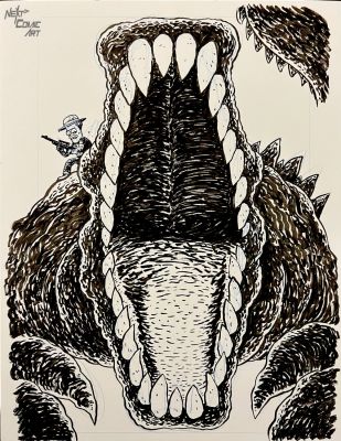 Manix Abrera | Realligator #1 Issue 1 Page Cover | Next Comic Art
