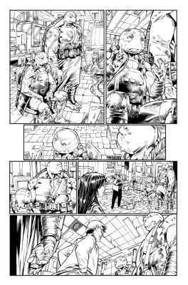 Esau And Isaac Escorza | Tmnt: the Last Ronin II Re-Evolution Issue 3 Page 17 | Albert Moy