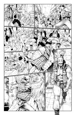 Esau And Isaac Escorza | Tmnt: the Last Ronin II Re-Evolution( Issue 5 Page 22 | Albert Moy