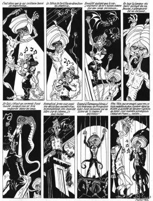 Foerster Philippe | Planche originale 3 du chapitre 11 : Le Fakir dans NECRONOMICKEY | Galerie Napoléon