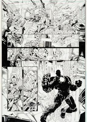 Howard Porter – Superman Beyond 8p11 | Berserker Art