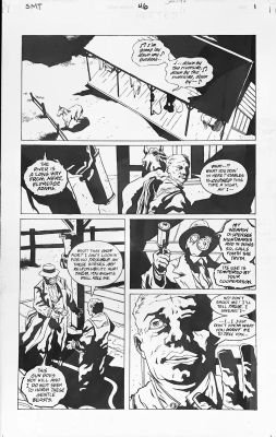 Matthew Smith, Richard Case | Sandman Mystery Theatre 46 P. 1 By Matthew Smith And Richard Case | ComicArtFans Classifieds