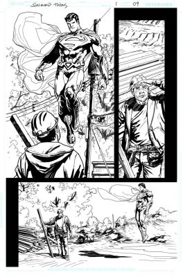 Yanick Paquette (Digital) | Swamp Thing #01 Page 09 Issue 01 Page 09 | Comic Art House
