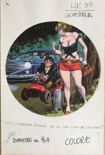 Buzzelli, Guido - "Menelik" - 1 Dessin(s) original - 1972 | Catawiki