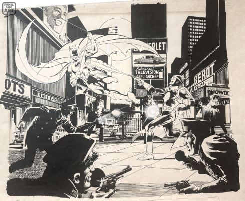 Dick Giordano | Batman Calendar Art - January 1978 | Panel Page Art