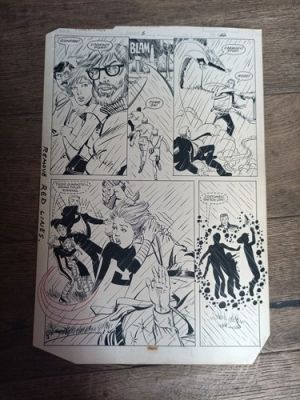 Power Pack Original Art #5 Page 22 1984 Art Mary Wilshire Marvel | eBay Europe