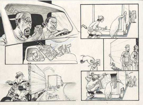 Sam Kieth | Eleanor And the Egret Issue 1 Page 8 And 9 | Albert Moy