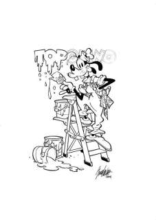 Giorgio Cavazzano - Copertina Topolino n.2524 del 2004