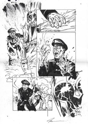 Jacob Phillips | The Peril of the Brutal Dark: an Ezra Cain Mystery Issue 06 Page 16 | Splash Page