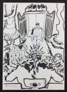 Brindisi, Bruno - sketch for a cover of "Dylan Dog: â€œAccadde domaniâ€ | Catawiki