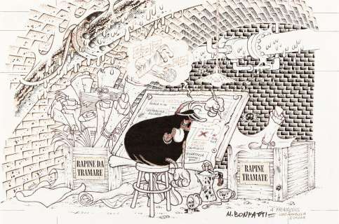 Lot 450 - Bonfatti Massimo - "Cattivik", 1993