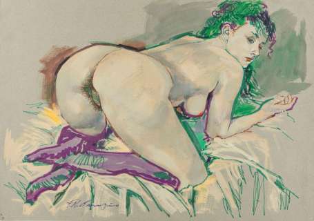 Lot 46 - Carcupino Fernando - "Nudo", 1994