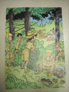 Wasterlain, Marc - Original art - Docteur Poche - Homage to Mitacq (La patrouille des Castors) | Catawiki