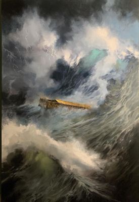 Grella Paolo | L’Arche de Noé et le Déluge Couverture Originale | Galerie Napoléon