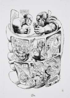 DAHAN Benoît (né en 1975) - Lot 375 - Simon Radius, le psycho-investigateur, planche 33