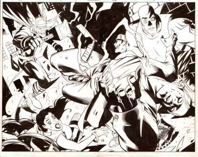 Derec Aucoin - Thor #1 P 2-3 Double Spread Splash