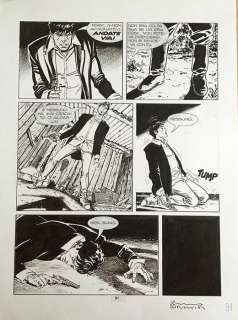 Dylan Dog #287 - Bruno Brindisi - original page - Page séparée - EO - (2010) | Catawiki