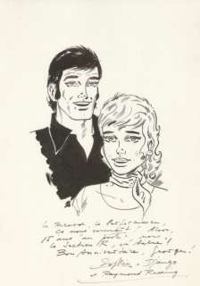 4 dessins originaux en hommage à Georges Pradez 1979 >… | Fauve Paris