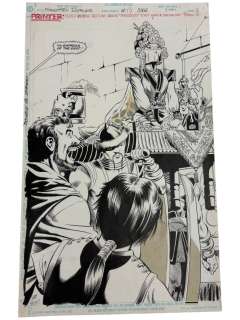 DC Forgotten Realms Original Storyboard Production Comic Art | Los Angeles Estate Auction