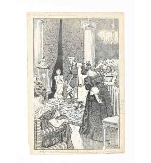 [POLITICAL CARTOONS] JORDAAN, L.J. (1885-1980). TWO ORIGINAL DRAWINGS: (1) DE DOEMA TER INTERPARLEMENTAIRE CONFERENTIE | Zwiggelaar Auctions