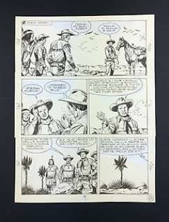 Tex #161 - Guglielmo Letteri - original page - (1974) 