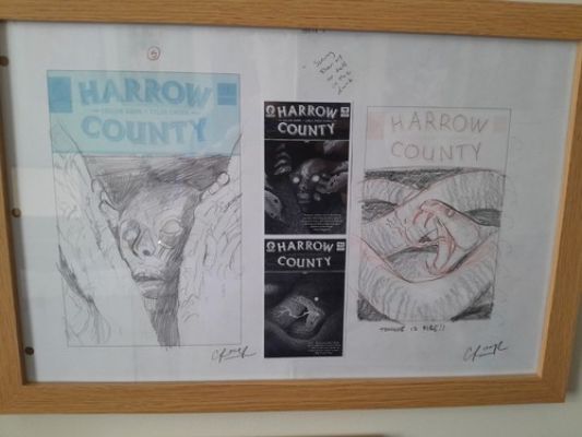 Tyler Crook original pencil artwork prelims for Harrow County | eBay Europe (Buy It Now)