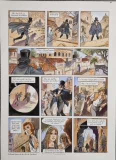 Jean-François Charles- planche originale(5) - India Dreams