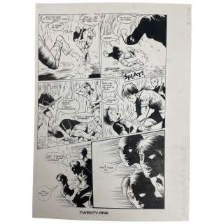 Alien Nation: The First Comers Original Storyboard Production Comic Art | Los Angeles Estate Auction
