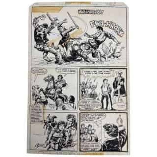 Marvel Classics 1980 Original Storyboard Production Comic Art | Los Angeles Estate Auction