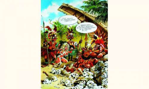 PLANCHES et DESSINS ORIGINAUX DANY. â€œVous voulez la manger quand, chef | Tessier Sarrou