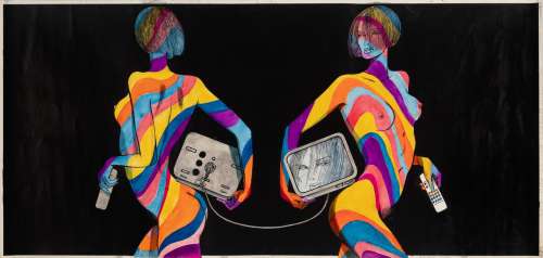 Crepax Guido - "Anita in diretta", 1988 | Urania Casa d’Aste