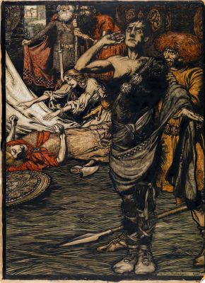 Arthur Rackham - Lot #154 - Stories of the Edda: The death of Balder