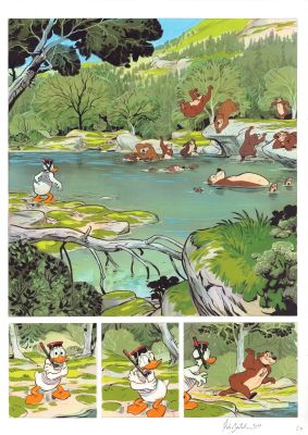 Federico Bertolucci | Les Vacances de Donald – p. 27 | Krazy Art Gallery