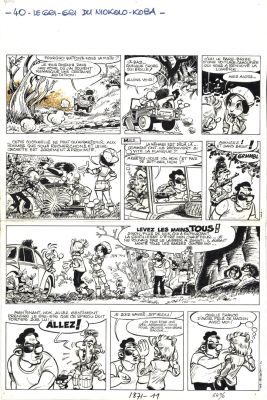 Fournier | Spirou et Fantasio tome 25 planche 40 | Galerie OPA
