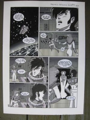 Original Comic Art / Robotech II the Sentinels Book 3 Issue #9 page 16 | eBay US