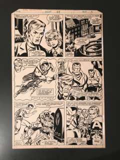 The Invaders - Original Artwork by Alan Kupperberg & Frank Springer - Page volante - issue: 34, inedito in Italia - (1978) | Catawiki