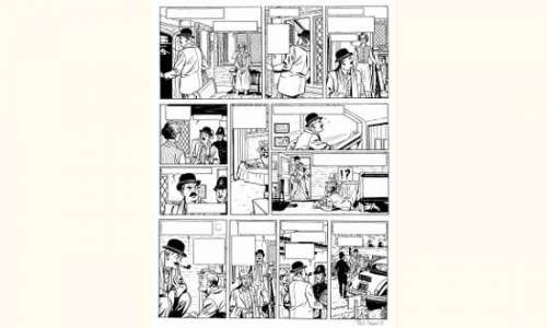 7c : PLANCHES et DESSINS ORIGINAUX BENOIT. Ted. Â« Blake et Mortimer Â» | Tessier Sarrou