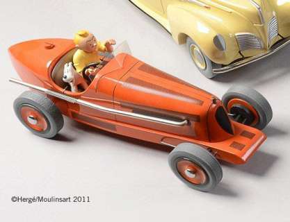 Aroutcheff | TINTIN. Tintin et Milou. L’Amilcar des Cigares du Pharaon A | Coutau Bégarie