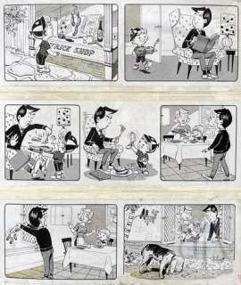 Blake/Planche originale d’un gag réussi en 3 strip publié… | Dagoty