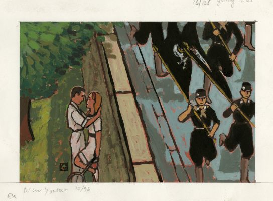 Jean-Claude Götting | 1996 - The Garden of the Finzi Contini | Huberty Breyne Gallery