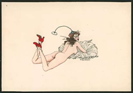 Bertrand, Philippe - Dessin original (aquarelle et encre de Chine) - Pin-up - (1977) | Catawiki