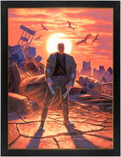 "OLD MAN LOGAN" #5 VARIANT COVER ORIGINAL ART PAINTING BY GREG HILDEBRANDT. | Hake’s