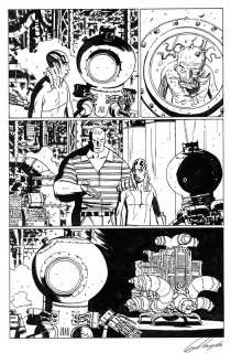 Guy Davis, Guy Davis | Bprd: Garden of Souls #4 Page 13 | ComicArtFans Classifieds