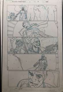 Chris Sprouse | Black Panther #8 Page 9 | ComicArtFans Classifieds