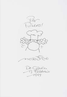 Lot 555 - Mordillo Guillermo - "Lo chef", 1999